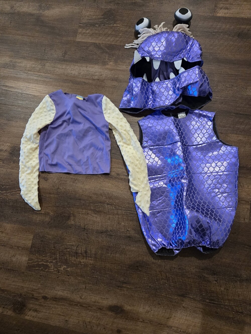 Monster's Inc. BOO Costume Kids SIZE 4-6X